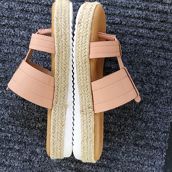 BAMBOO Shoes New Slip On Blush Color Sandals Poshmark
